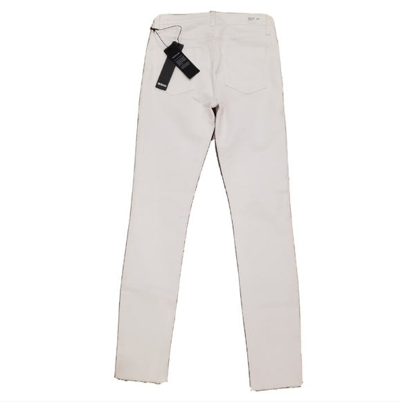 NEW Hudson Jeans Barbara High Waist Super Skinny Raw Hem - Picture 3 of 5